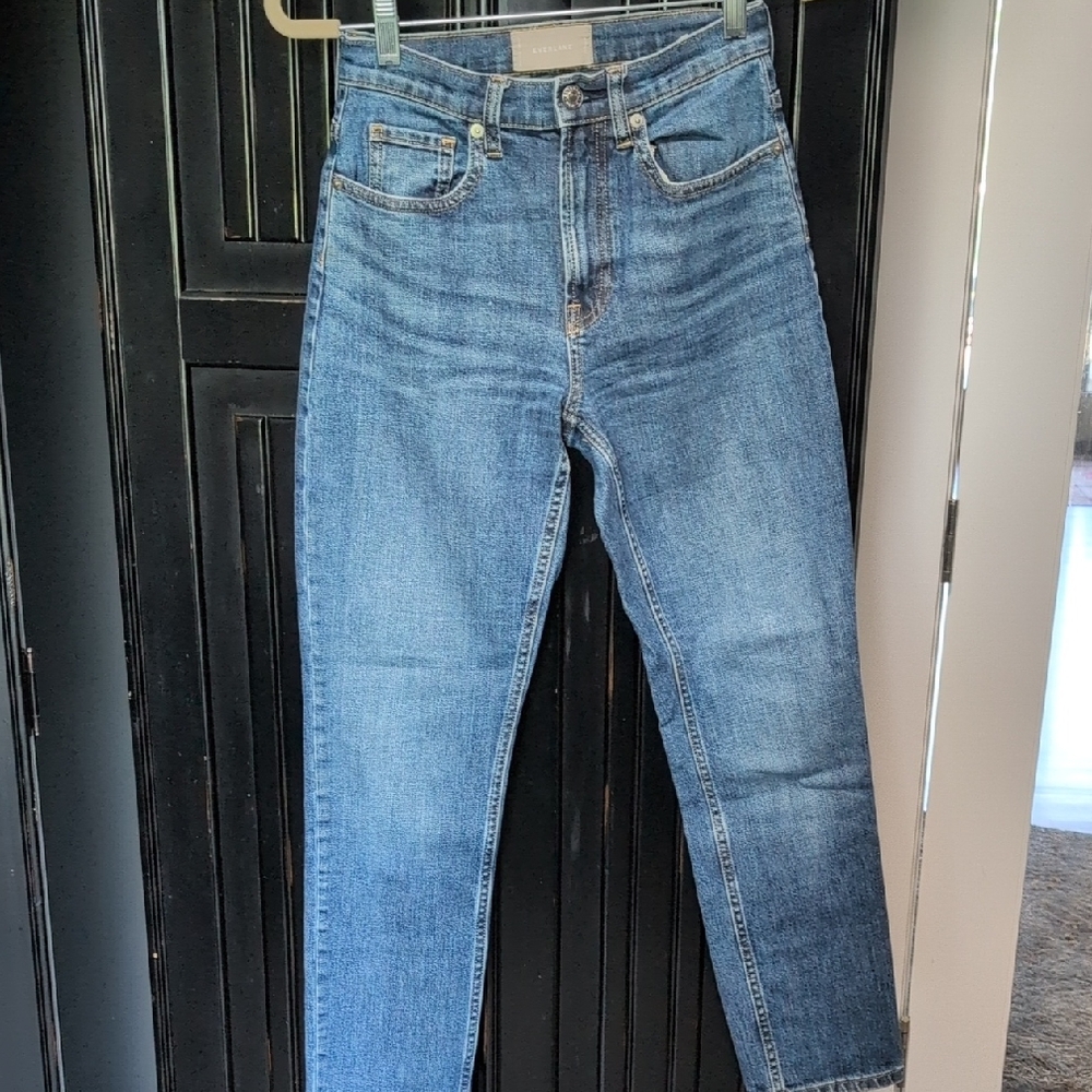 Everlane High Rise Straight 25 Regular